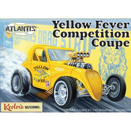Bullicio 1-25 Scale Fever Competition Coupe Keelers Plastic Figures, Yellow BU3525518